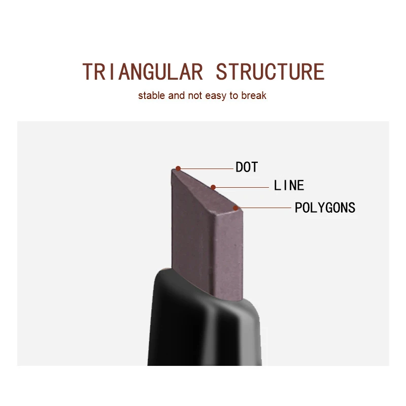 Dual-Ended Waterproof Eyebrow Pencil - Image 2