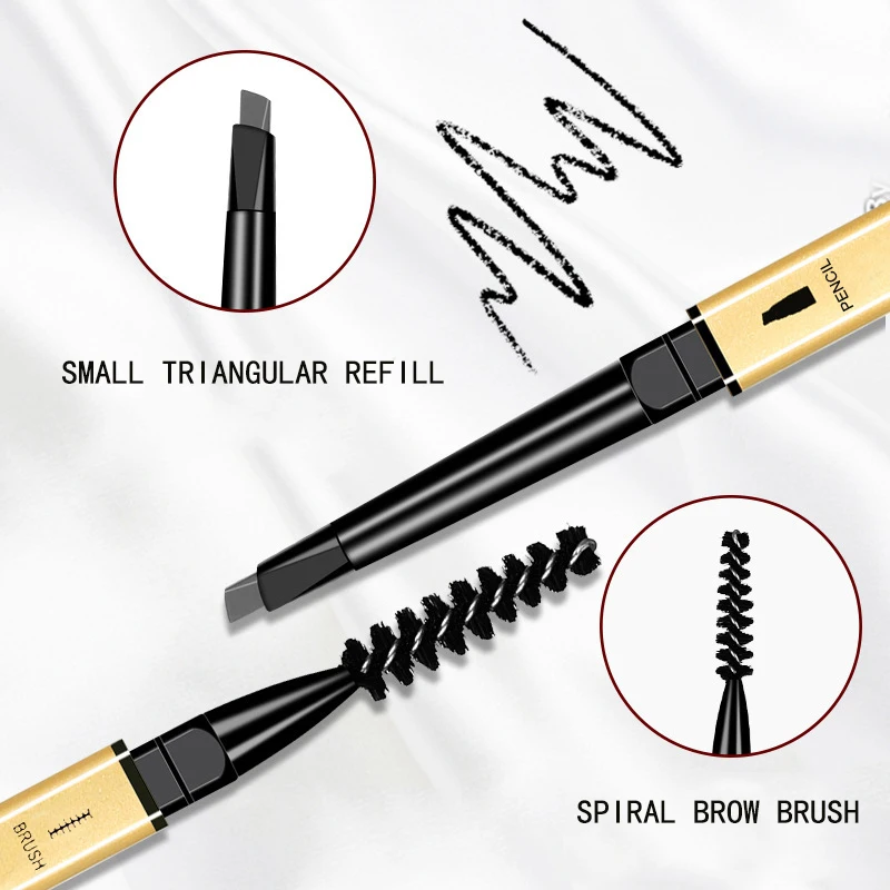 Dual-Ended Waterproof Eyebrow Pencil - Image 4