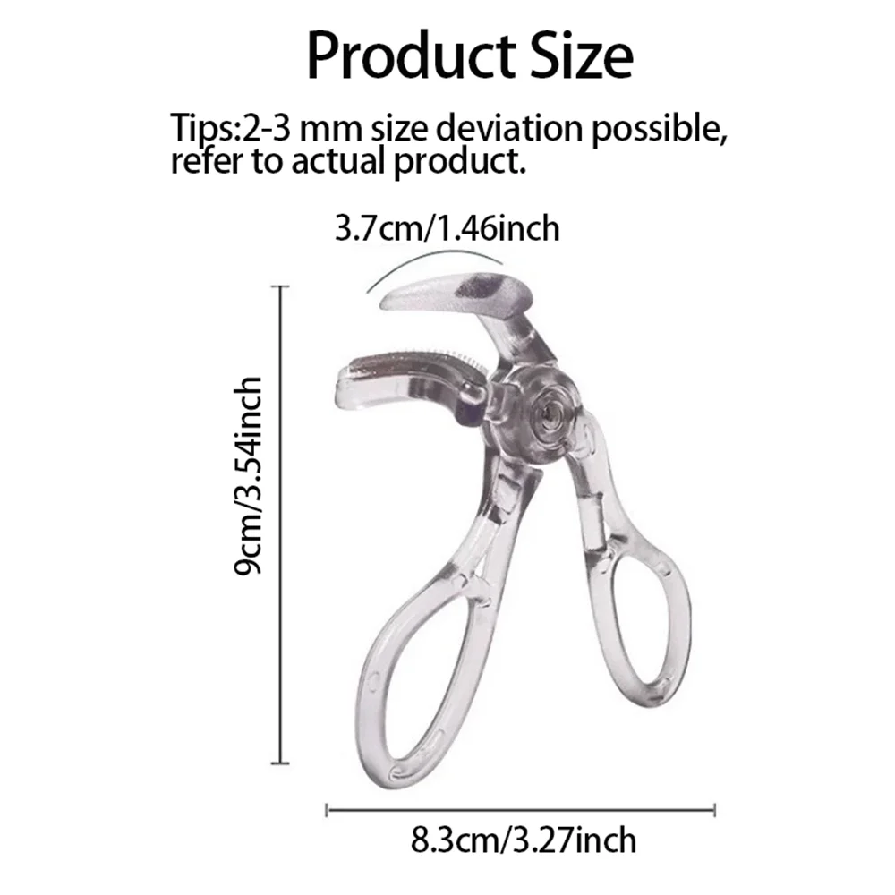 Dual-Type Eyelash Curler with Comb - Image 6