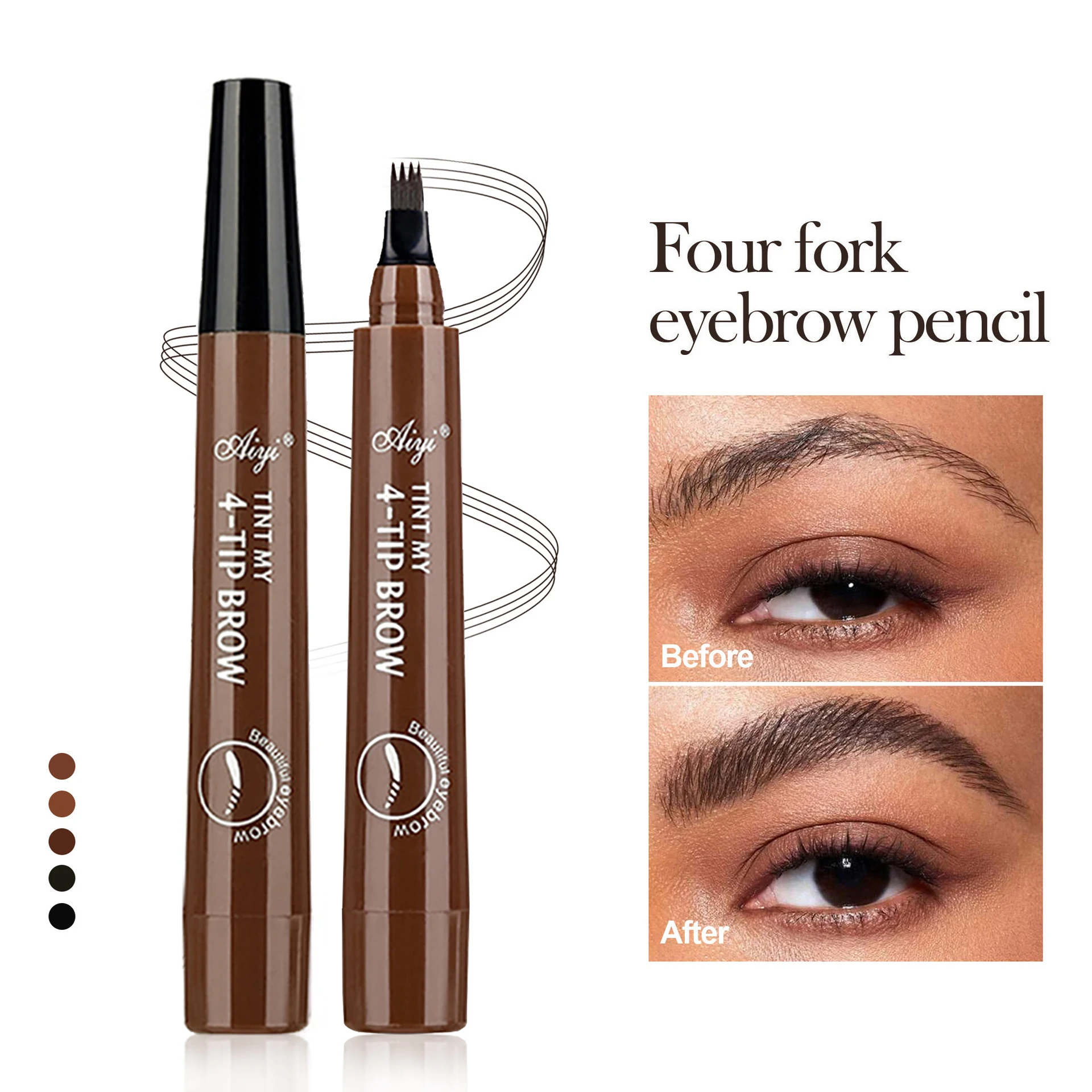Four-Pronged Eyebrow Pencil - Image 6
