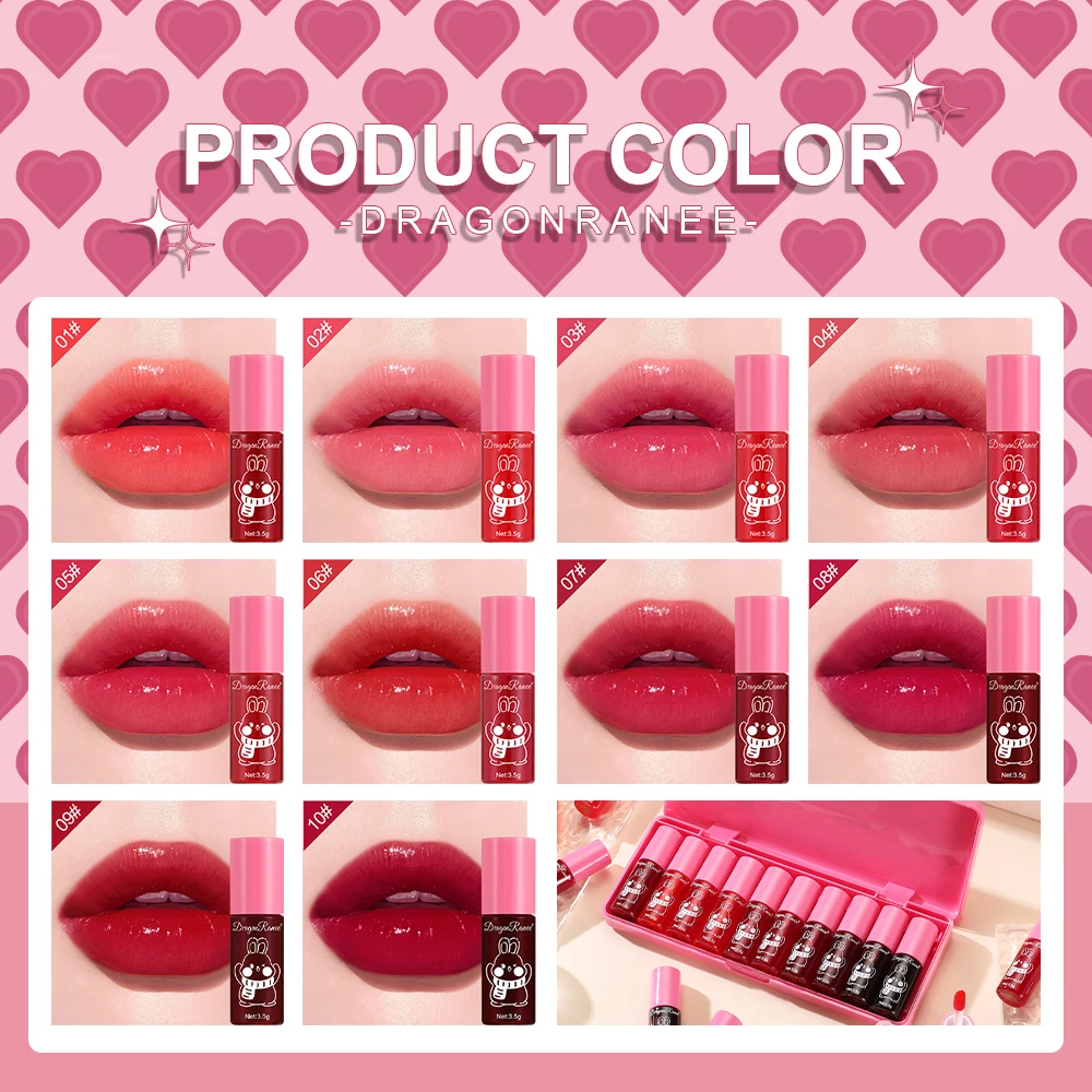 10-Piece Mirror Lip Gloss Set - Image 6