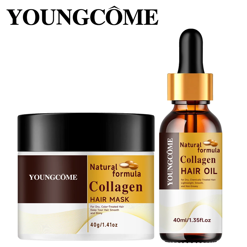 Nourishing Scalp Treatment Oil & Shampoo Set