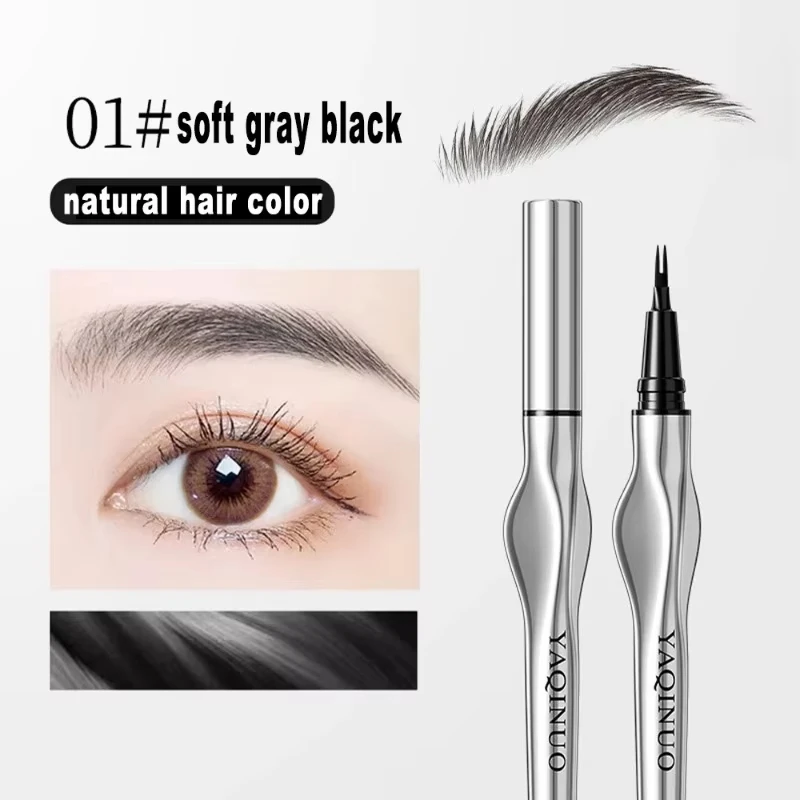 Dual-Tip Long-Lasting Eyebrow Pencil - Image 8