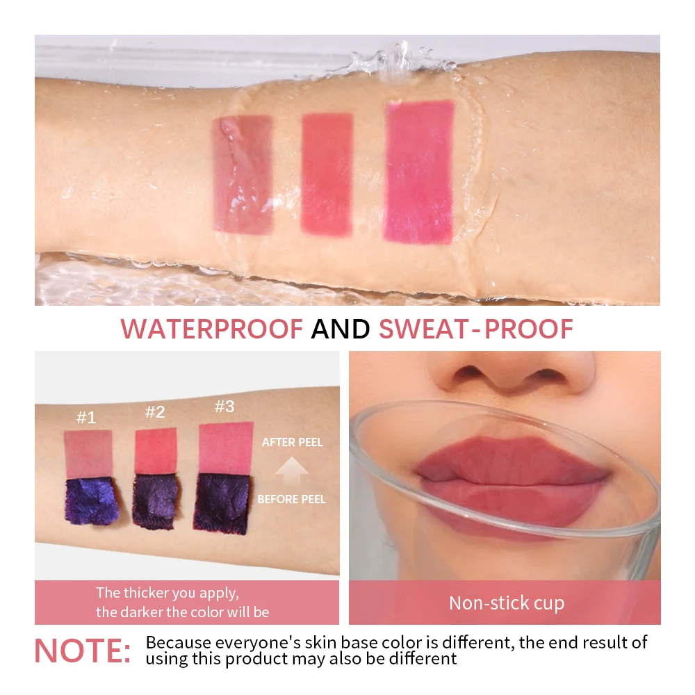 Korean Matte Lip Tint, Peel-Off - Image 6