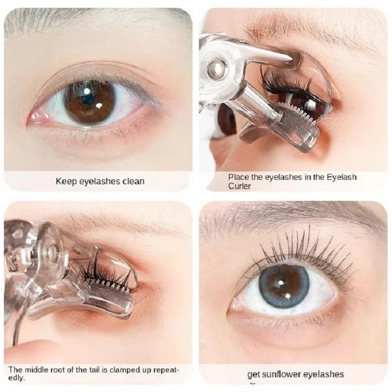 Dual-Type Eyelash Curler with Comb - Image 2