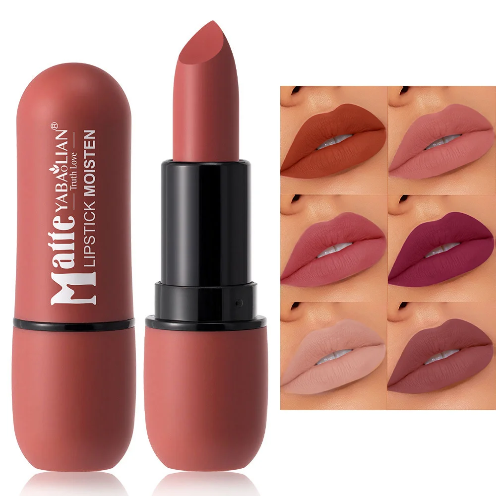 6-Shade Matte Velvet Lipstick Set