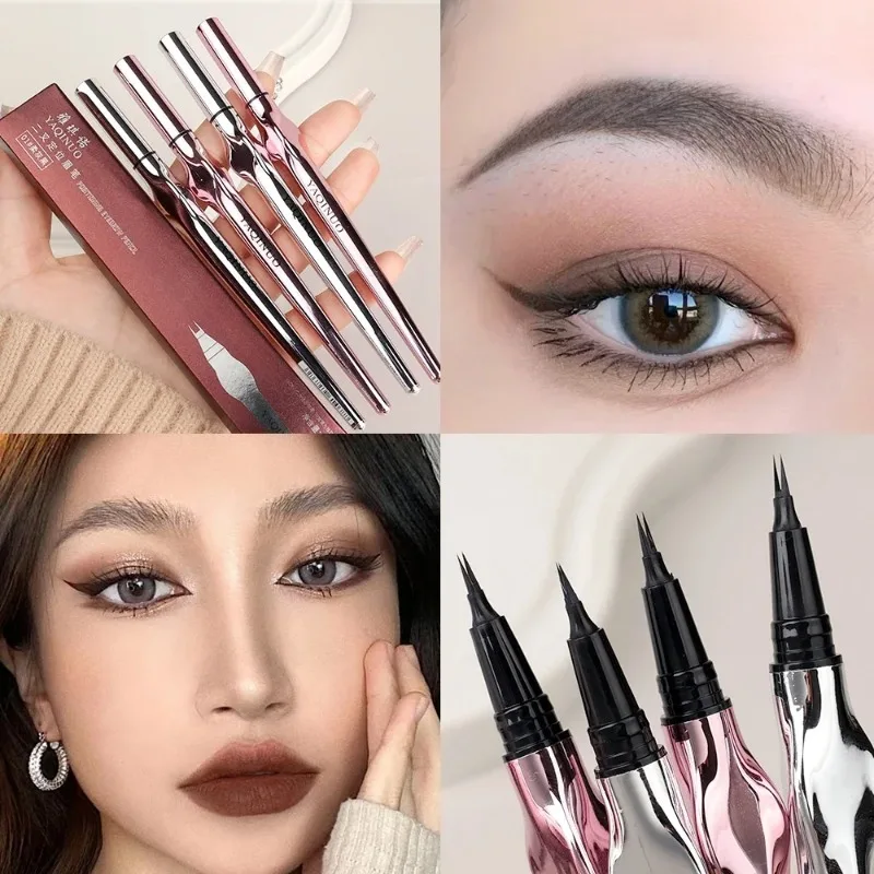 Dual-Tip Long-Lasting Eyebrow Pencil - Image 4