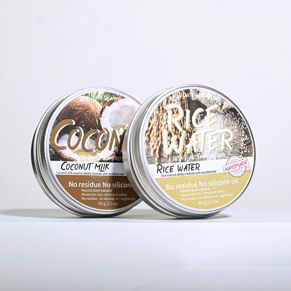 Coconut & Olive Oil Shampoo Bar - Image 3