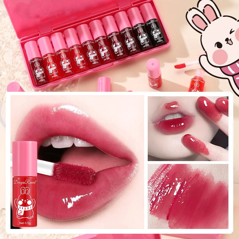 10-Piece Mirror Lip Gloss Set - Image 2
