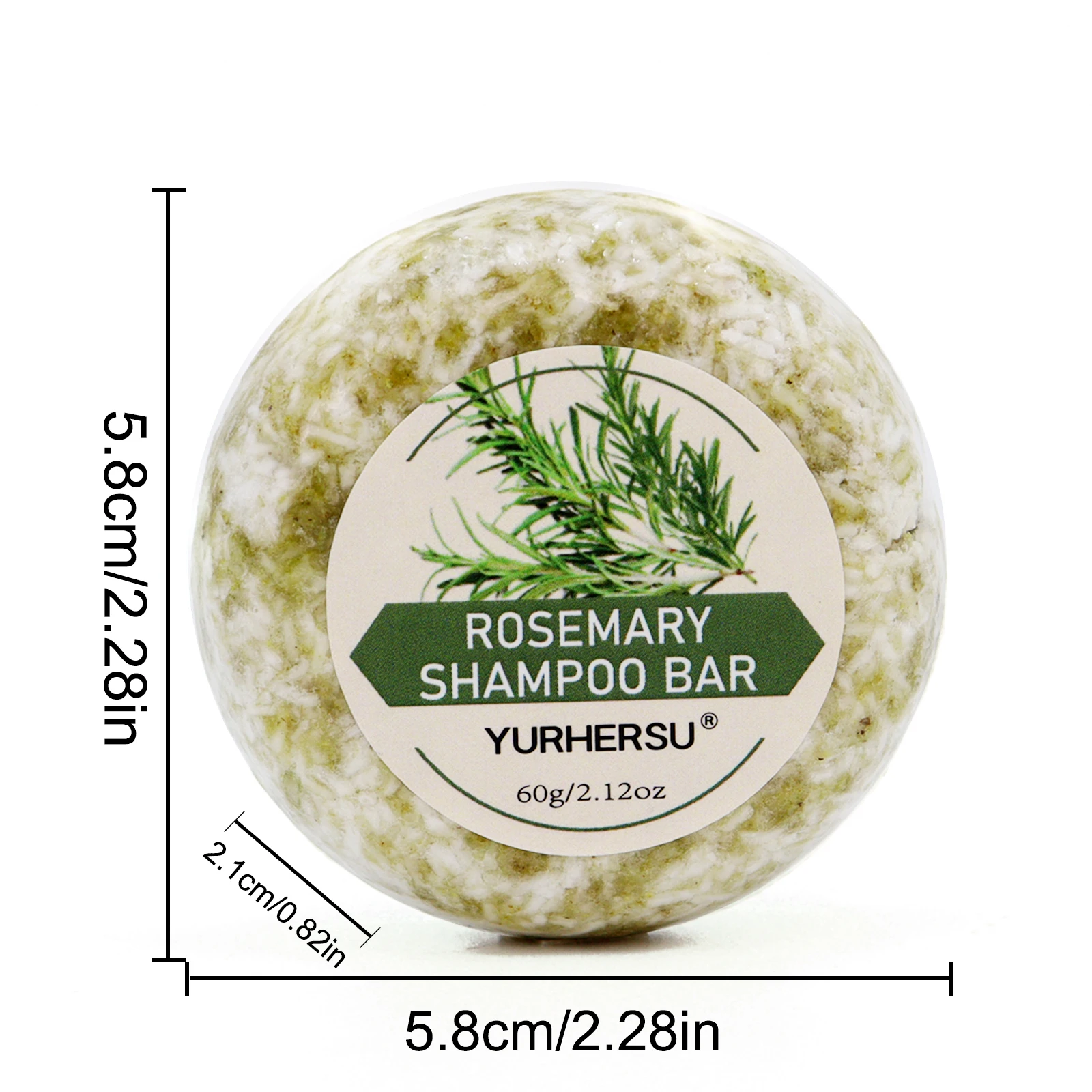 Rosemary Repair Shampoo Bar - Image 3