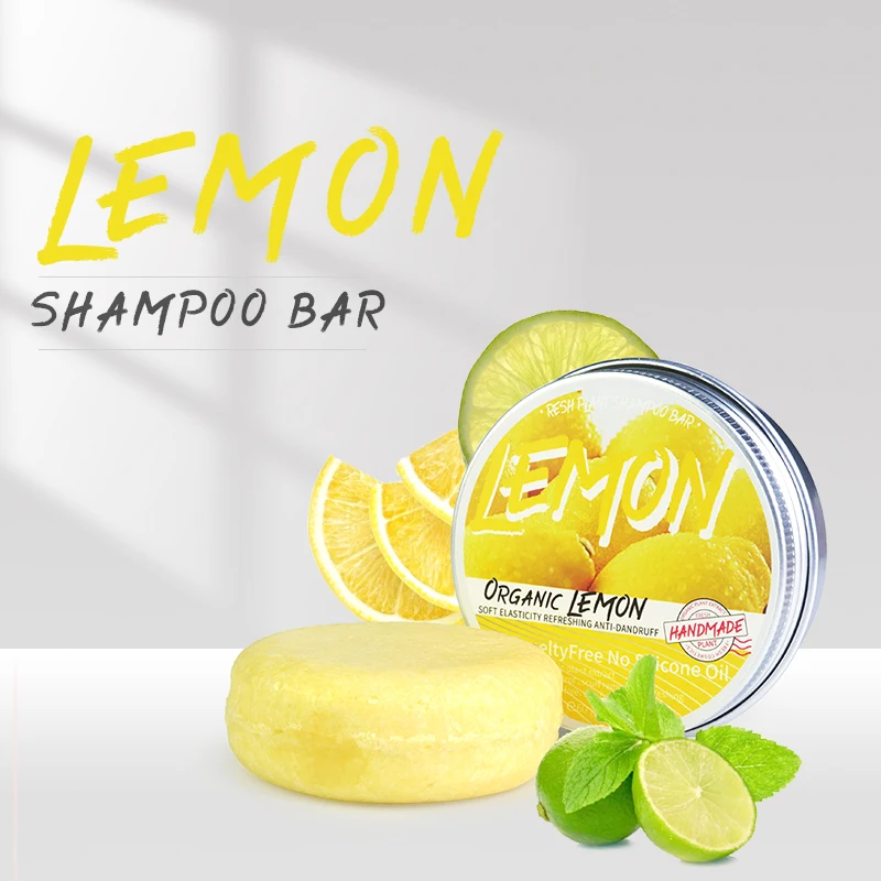 Lemon Oil-Control Shampoo Bar