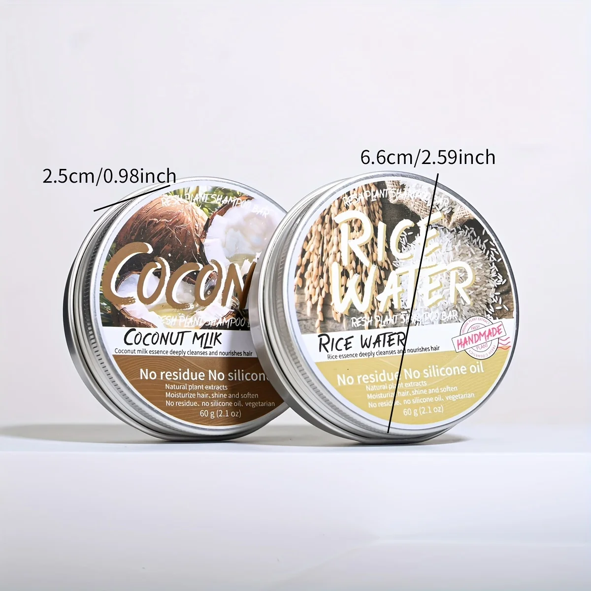 Coconut & Olive Oil Shampoo Bar - Image 5