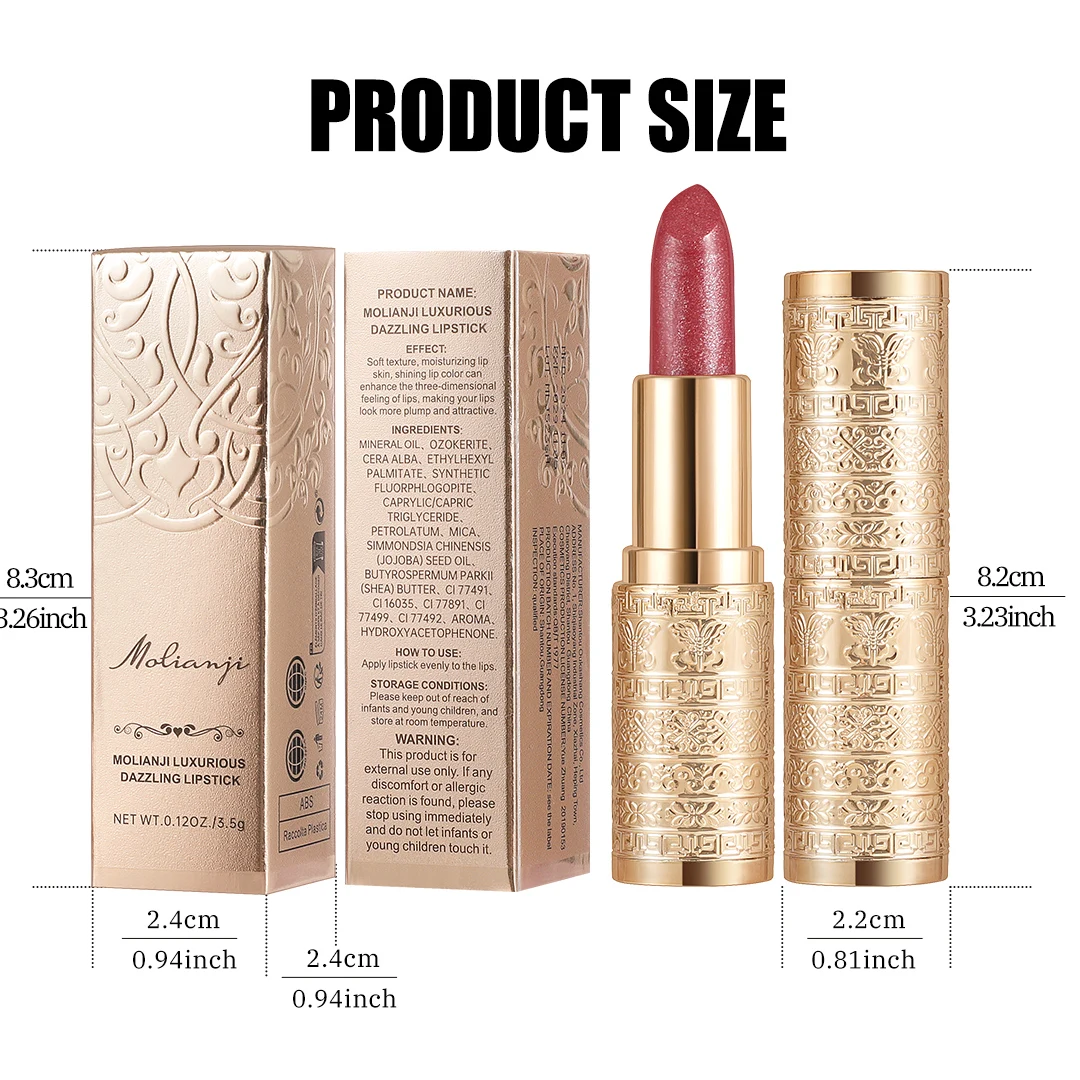 Vibrant Long-Lasting Lipstick - Image 4
