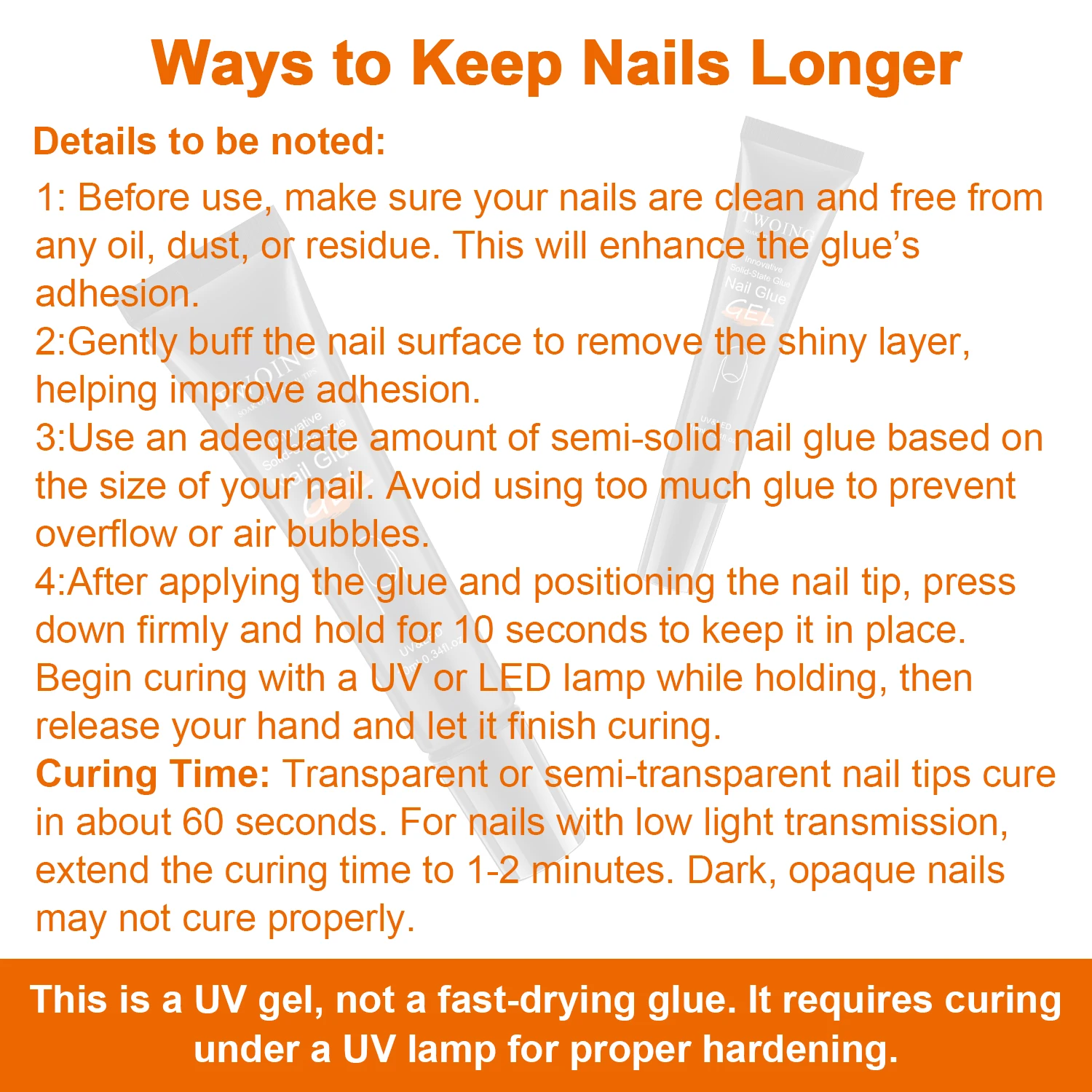 Nail Glue Gel for Press-On Nails - Image 4