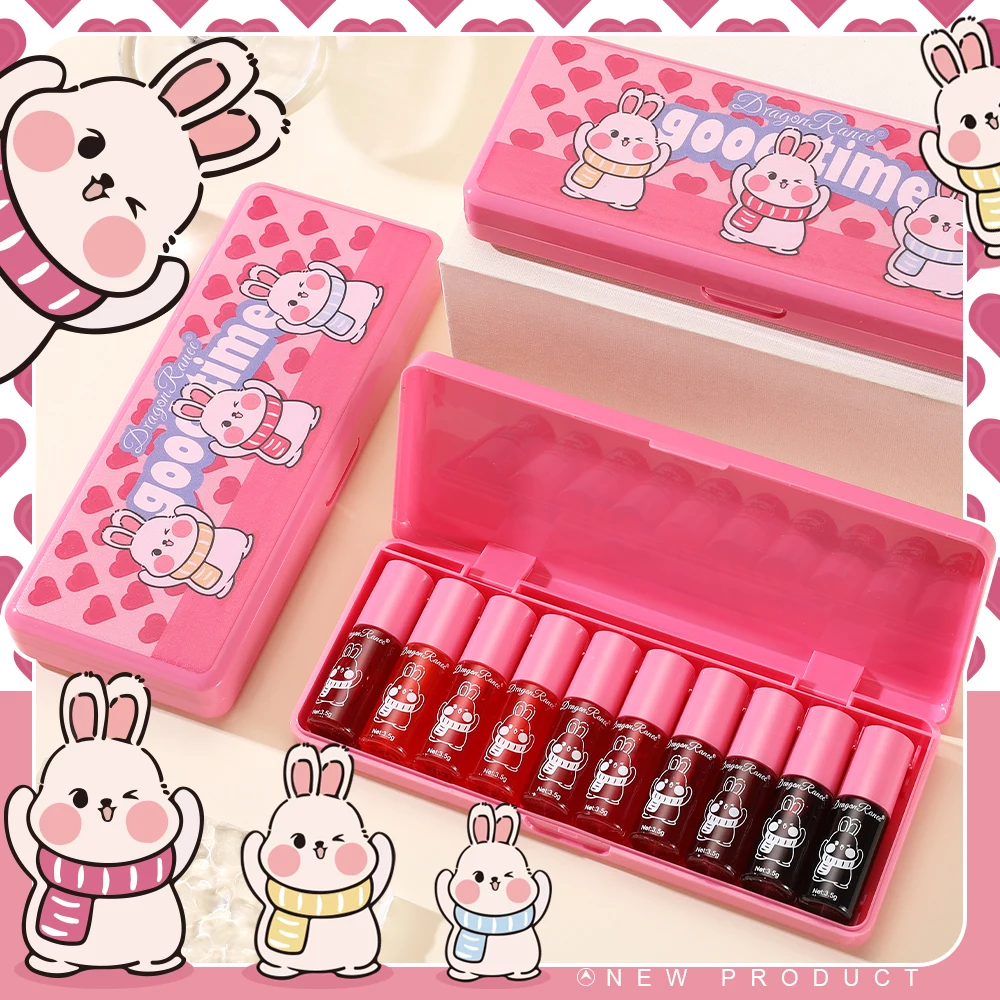 10-Piece Mirror Lip Gloss Set - Image 4