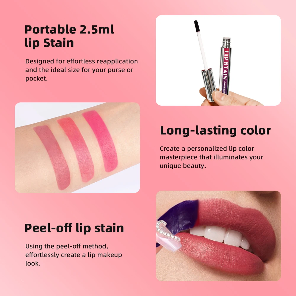 Korean Matte Lip Tint, Peel-Off - Image 4