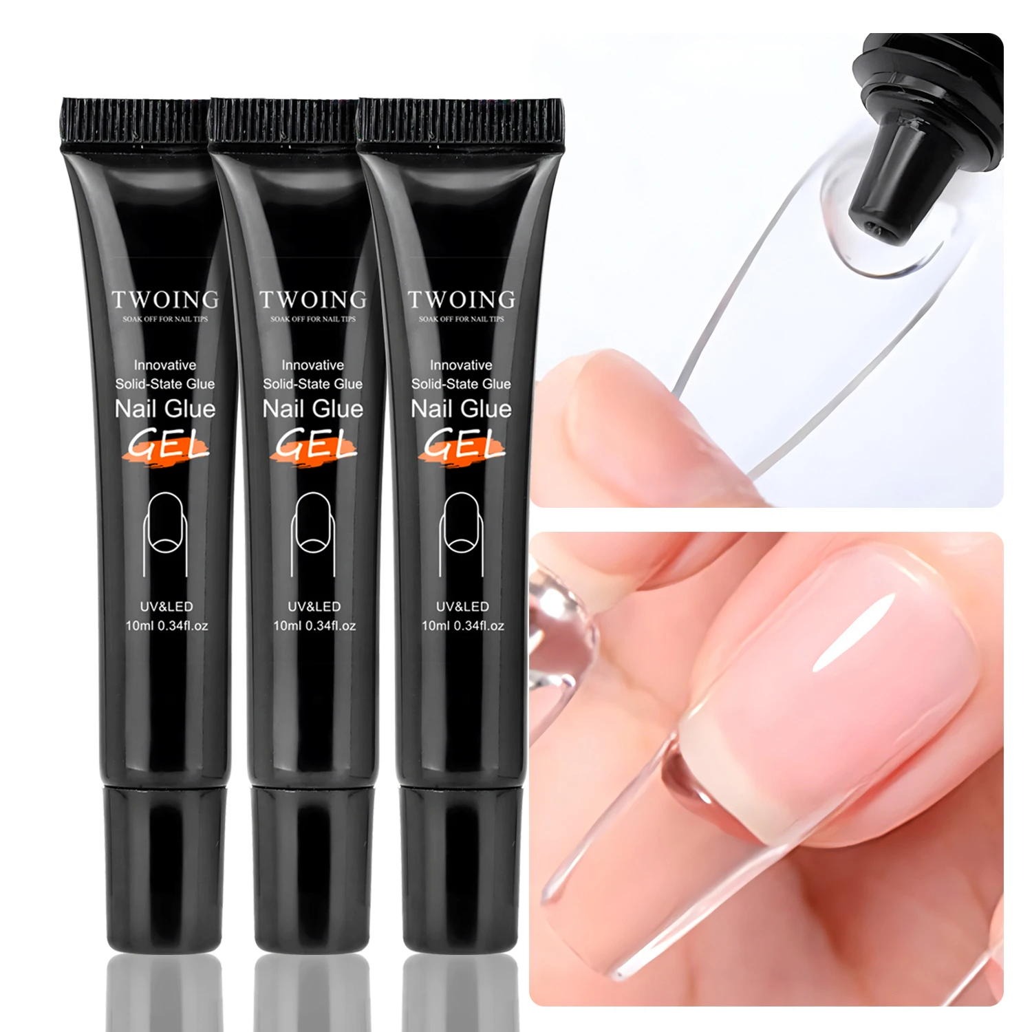 Nail Glue Gel for Press-On Nails