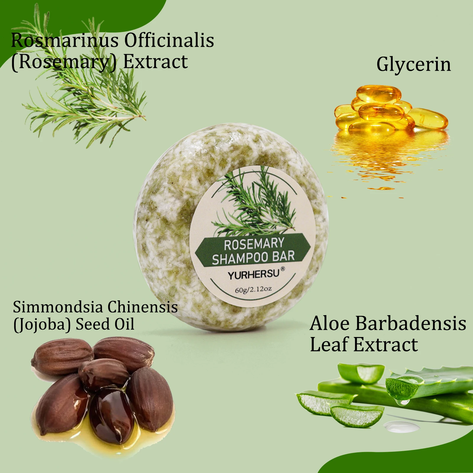 Rosemary Repair Shampoo Bar - Image 6