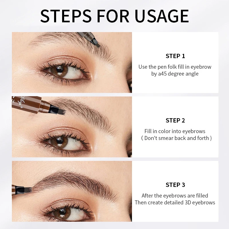 Four-Pronged Eyebrow Pencil - Image 5